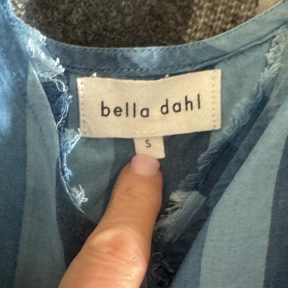 Bella Dahl Denim Blue Midi Dress - Picture 3 of 3
